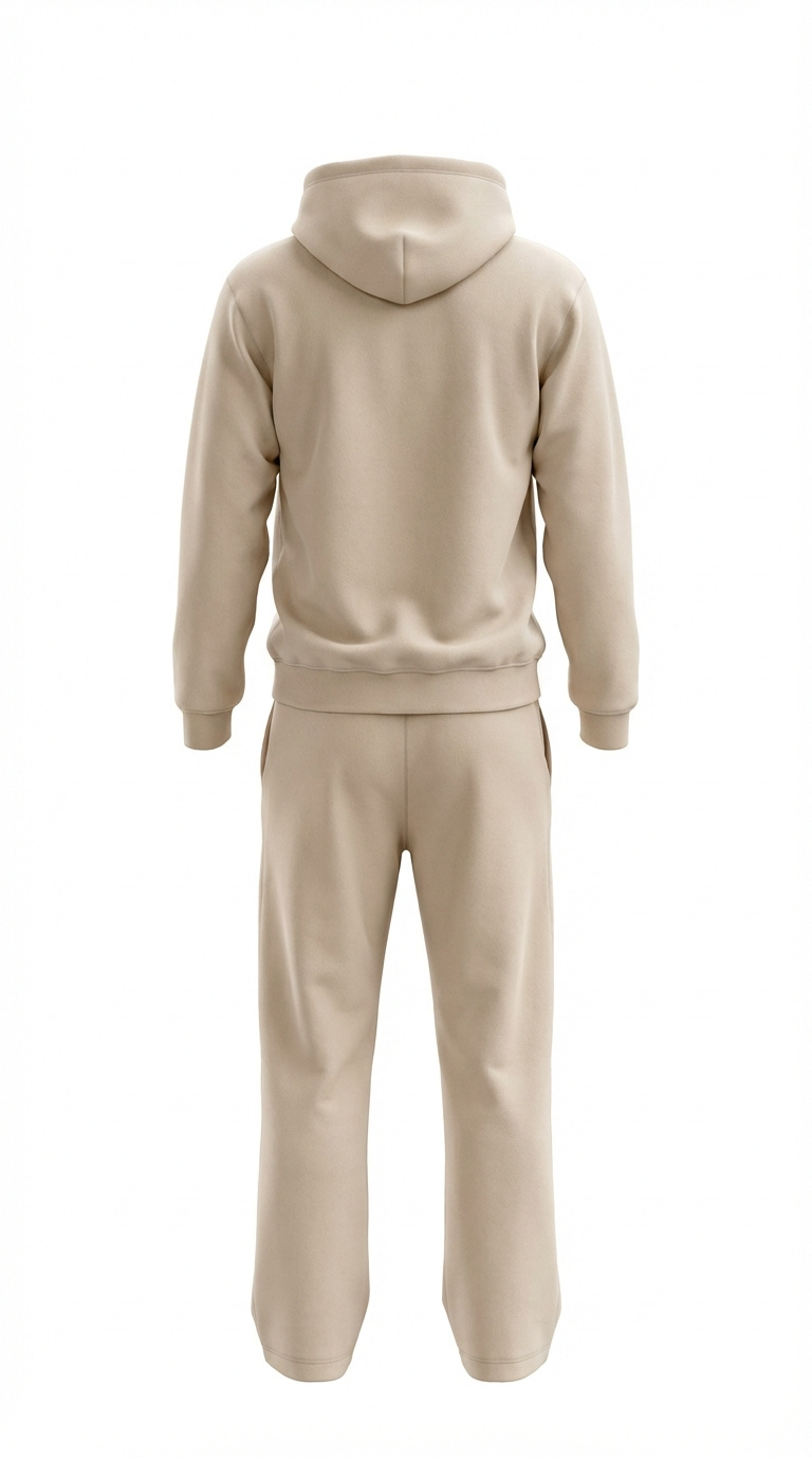 Completo Leggero Pantalone e Felpa Sand